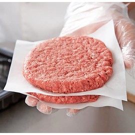 Hamburger Patty Paper (5.5 x 5.5, 500) - Non-Stick, Food-Grade Deli Wax Paper Squares– Microwave Safe Burger Patty Paper
