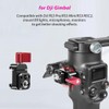 Akeipho Adjustable NATO Rail Clamp Adapter for DJI RS3 Pro