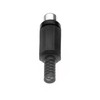 In Line Phono Socket, Black - Pack Of 10, RCA