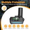 Shentec 2 Pack 10.8V-12V 4.0Ah Li-ion BCL1015 Battery Compatible with