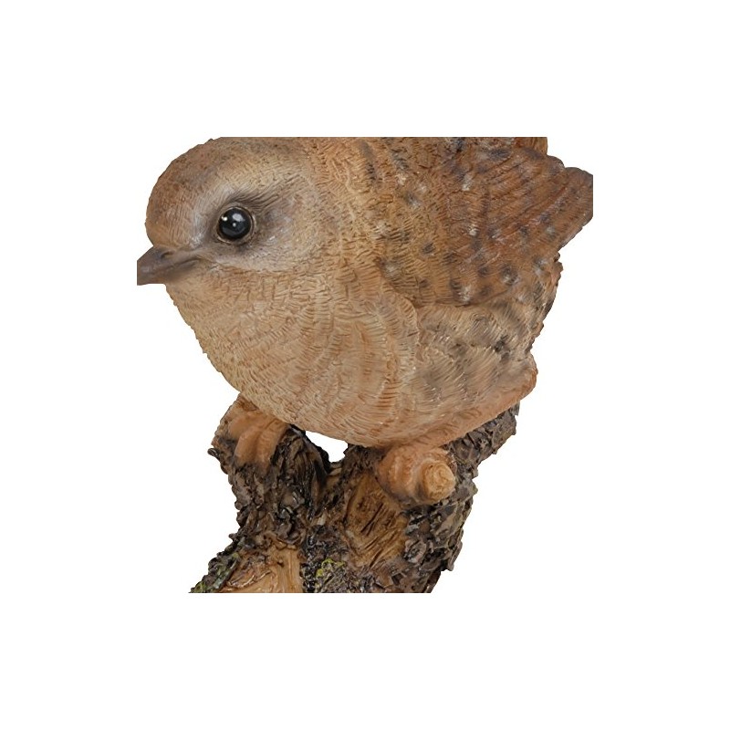 Vivid Arts British Birds Wren on a Stump Home or