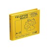 Veloflex Ring-Bound Telephone Book A5 Yellow