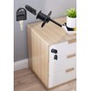 HOWDIA 4 Pcs - Zinc Alloy Drawer Lock Desk Wardrobe