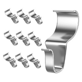 WHAMVOX 10Pcs Heavy Duty Siding Hooks for Vinyl Siding Clips for Outdoor Lights Tool Organization Installation Elegant Design for Home Decor