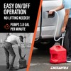 Automatic Fuel Transfer Pump, 3X More Powerful AA Battery Powered