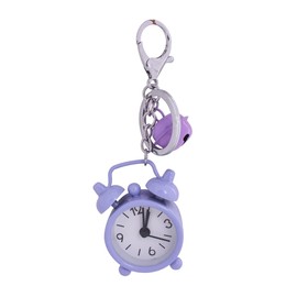 Gatuida Key Chain Pendant Alarm Clock Keychain Digital Clock for Boys and Girls Sleep Trainer Clock Mini Keyring Fashion Design