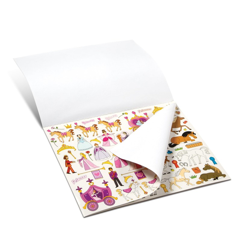 Melissa & Doug Sticker Collection Book: Princesses, Tea Party, Animals,