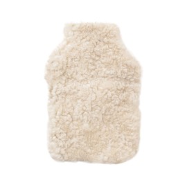 Shepherd of Sweden | Kerri Genuine Sheepskin Luxurious Hot Water Bottle Cover | Large W:22cm x H:34cm | Cream