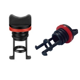 TLAOISUS 2 Pack Nylon Kayak Drain Plug kit Replacement for Ocean Stream Kayak Dinghy Canoe Boat