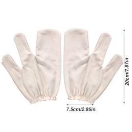 Lyreh Guantes Seda Cruda Masaje Ayurvédico Garshana Muñequeras Elásticas Exfoliación Corporal Cepillado Seco Mujeres Hombres Reutilizables Amable