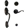 eBuilderDirect Dark Oil Rubbed Bronze Lock Door Lever Handle Entry/Privacy/Passage/Dummy/Deadbolt/Handleset