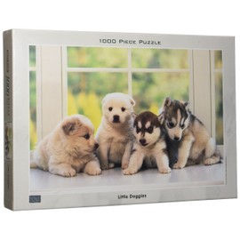 TOMAX Little Doggies 1000 Piece Jigsaw Puzzle