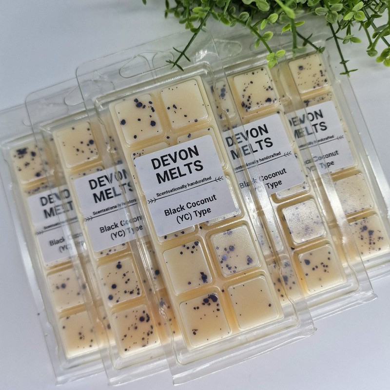 Devon Melts - Black Coconut (YC) Type - Highly Scented