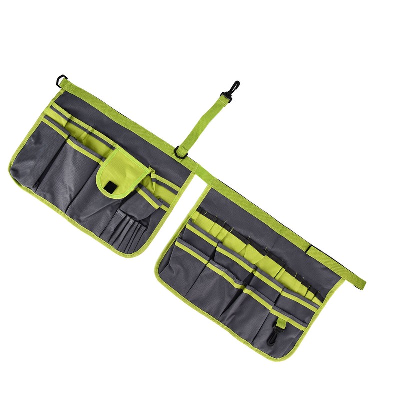 34 Pocket Garden Tool Bucket Bag Color Matching Tool Storage