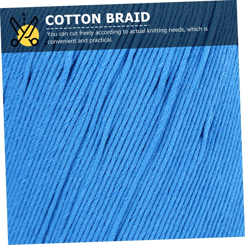 SEWACC 1roll Cotton Rope for DIY Crafts Soft and Macrame