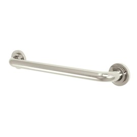 Kingston Brass DR414186 Manhattan Grab Bar, Polished Nickel, 18"