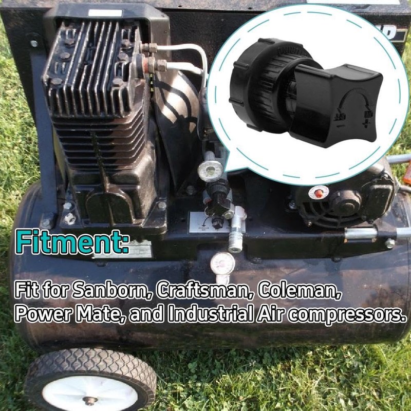 iRomehony Replacement Manifold Plastic Air Compressor Regulator Valve Knob Fit