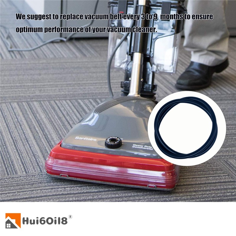 Hui6OIL8 66100 Vacuum Belt Compatible with Sanitaire Eureka Vacuum SC679