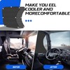 Pacify 2 Pcs Semi Truck Window Shades with Suction Cups