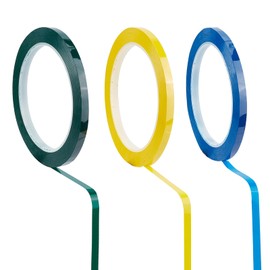 NICENEEDED 3 Rolle Feinlinienband Dünne Mittelklebrige Nadelstreifen Abdeckbänder Für Die Automobilindustrie Selbstklebendes Whiteboard Grafikband In Breite Für DIY Autolackierung