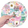 100Pieces Stickers Inspirational Sticker Set Motivational Decals for Journaling, Tech