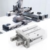 MHZ2 Steel Pneumatic Finger Cylinder Double Acting Air Gripper High