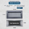 Fits 14x6 Duct Opening Steel Adjustable Air Supply Grille by