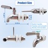 Replacement Stainless Steel Spigot for Berkey Big, Travel, Royal Gravity-fed