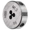 TA-VIGOR 1pc M1.2 x 0.25 Metric Adjustable Threading Die, High