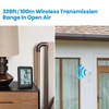 Newentor Indoor Outdoor Thermometer Wireless, Remote Temperature Monitor Hygrometer, Outside