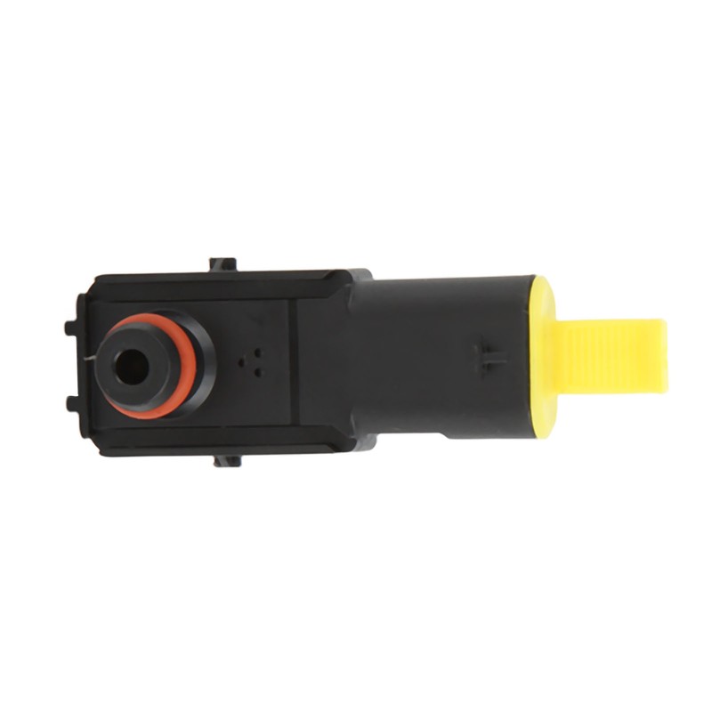 Black Car Brake Booster Pressure Sensor 5Q0 906 207 Replacement