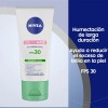Nivea Crema Facial Hidratante Efecto Mate FPS 30, Piel Mixta