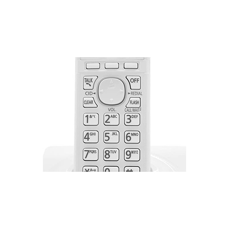 Panasonic Teléfono Inalámbrico KXTG1711W Blanco