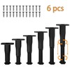 amusediy Adjustable Bed/Furniture Support Legs Replacement - Universal Bed Stabilizer