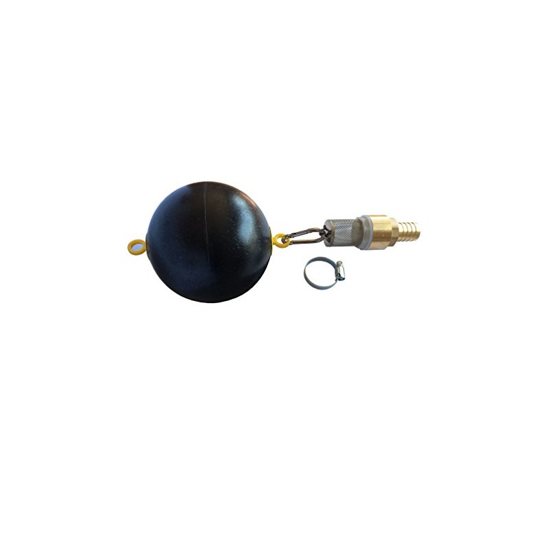 Quarzflex® Float Ball Set with Foot Valve Hose Connection 1