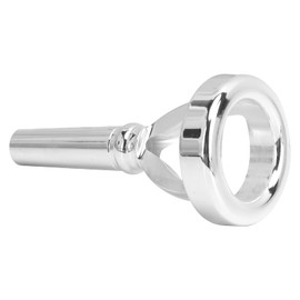 Tuba Mouthpiece, Classic Sousaphone Mouthpiece, Silver Plated, Music Practice Standard for Intermediate and Intermediate Players for Musical Performances