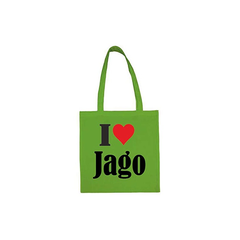 Reifen-Markt I Love Jago Shopping Bag School Bag Gym Bag