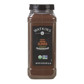 Watkins Gourmet Spice, Organic Ground Cloves, 15.9 Ounce Bottle, 1 Count (21806)