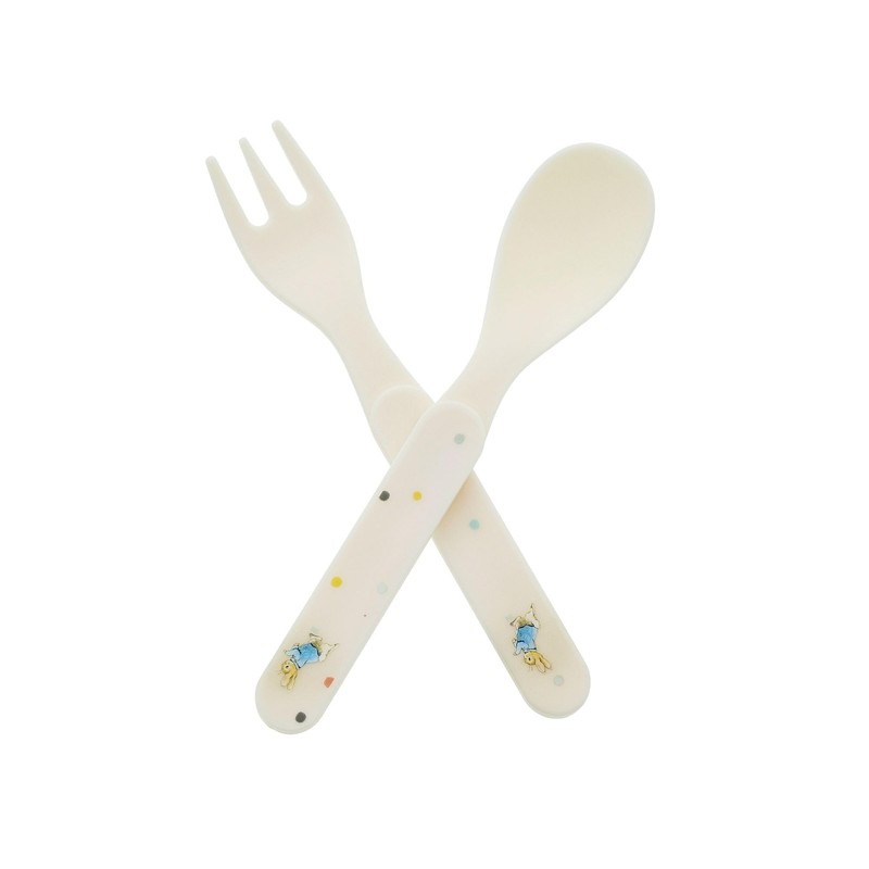 Beatrix Potter Peter Rab Snack Box Cutlery Picnic and Outdoor