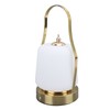 Cordless Lantern LED Retro Rechargeable Stepless Dimming 3 Lighting Modes