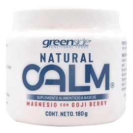 Magnesio Con Goji Berry Greenside Natural Oalm 180 Gr Sabor Natrural