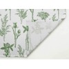 S4Sassy Green Clover & Daisy Floral Cotton Napkin Printed Everyday
