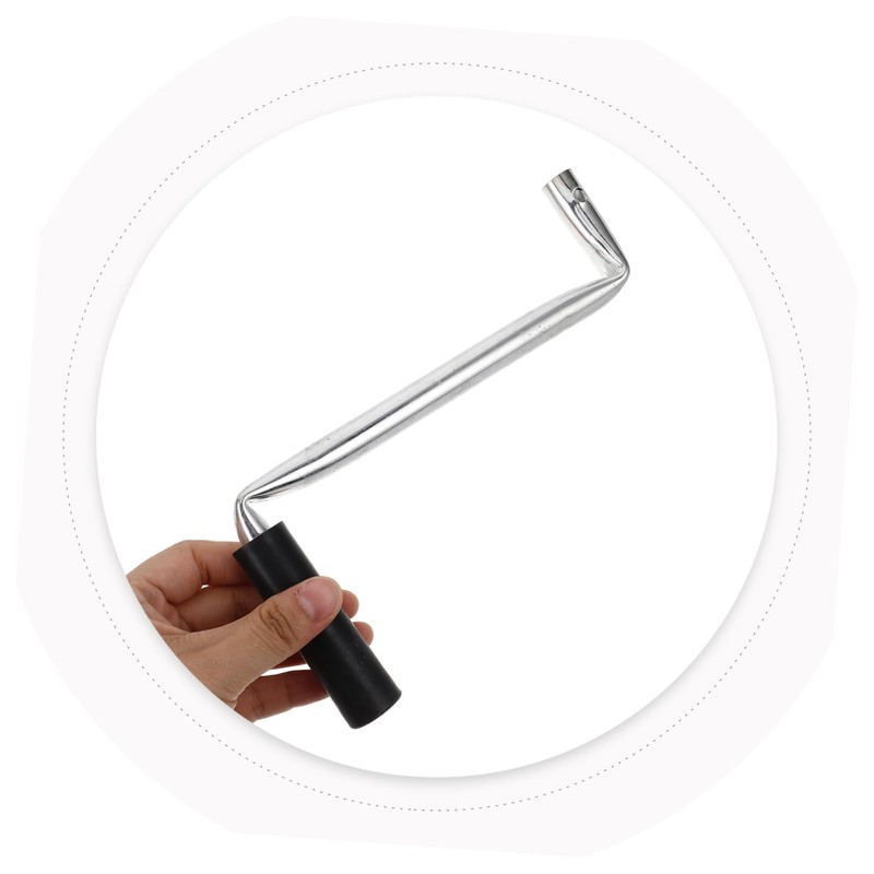 Milisten Hand Crank Roller Replacement Crank Handle Manual Greenhouse Film