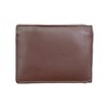 Paul Walter-Premium Brown Bifold Cowhide Leather Ziper Wallet in GIFT