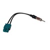 Radio Antenna Adaptor ISO to Double 2x Fakra DIN Radio
