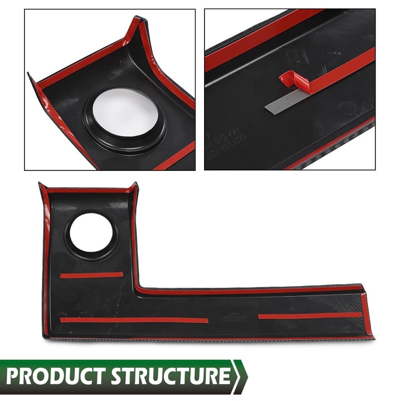 LQI Center Console Dashboard Panel Cover Trim Bezel, Compatible with