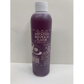 Superior Flavors RED PEACH | Cooking and Baking Flavoring | Delicious Substitute for Vanilla Extract | Water Based, and Alcohol Free | 8oz Bottle…