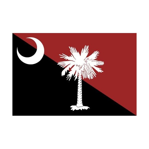Garnet & Black South Carolina SC, 3'x5' FLAG