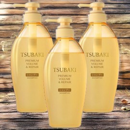 Tsubaki Volume Up Hairstyle Premium Volume Repair Shampoo Camellia 3 x 450ml / 츠바키 볼륨업 헤어스타일 프리미엄 볼륨 리페어 샴푸 까멜리아 3개 450ml