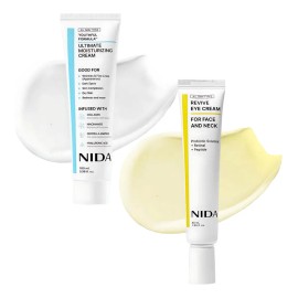 Crema Hidratante Nida + Crema Revitalizante Para Ojos